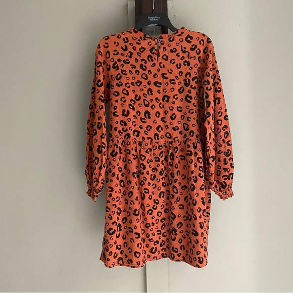 Target Art Class Girls' Long Sleeve Tiered Dress - art class Brown - Picture 12 of 12